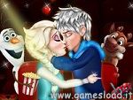 Elsa And Jack Cinema Kissing