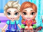 Frozen Sisters Washing Toys