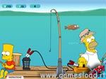 Pesca con i Simpsons